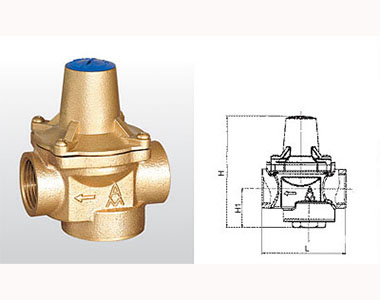 718 Y12X-16T 黃銅可調式減壓閥