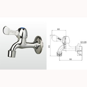 520 151CP3TP 黃銅陶瓷芯水嘴