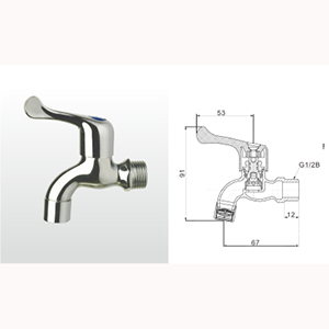 530 151CP3TP 黃銅陶瓷芯水嘴
