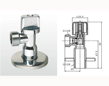 319 JWXT-W 黃銅直角閥