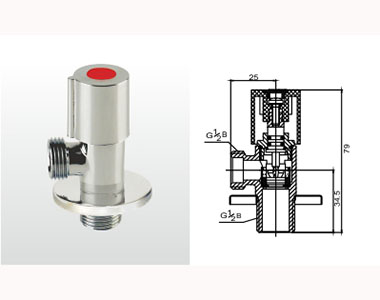 335 JWCT-W 黃銅直角閥